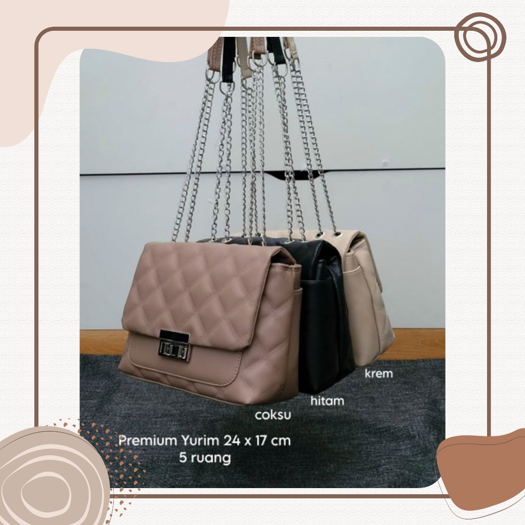 Premium Slingbag Yurim Tas Selempang Wanita
