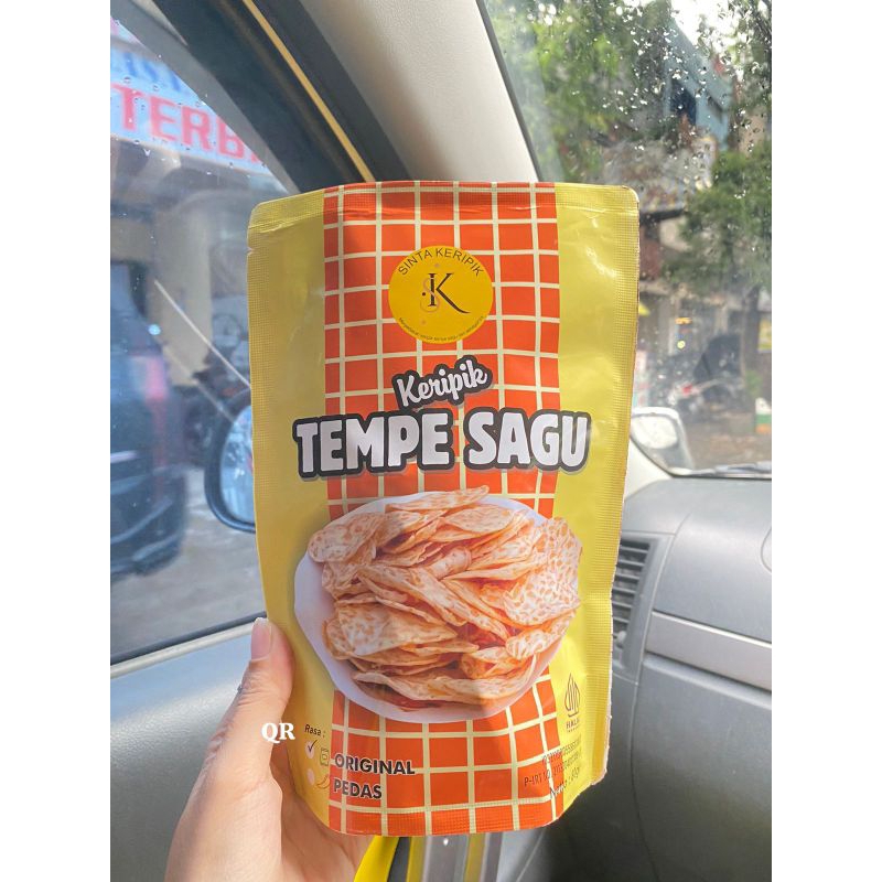 

Keripik Tempe Sagu | Tempe Sagu Crispy 80gr