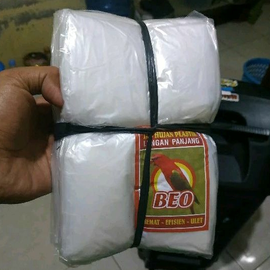 

mantol plastik bening isi 12