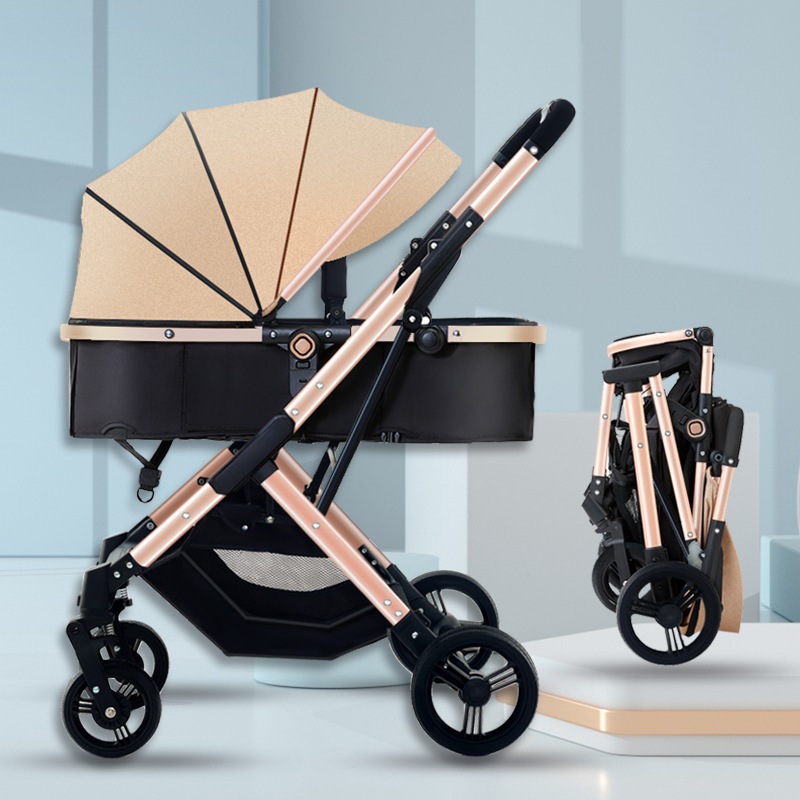 TIIBABY Stroller Bayi Lipat  2 Arah Travelling Stroller Bayi Kereta Dorong Bayi