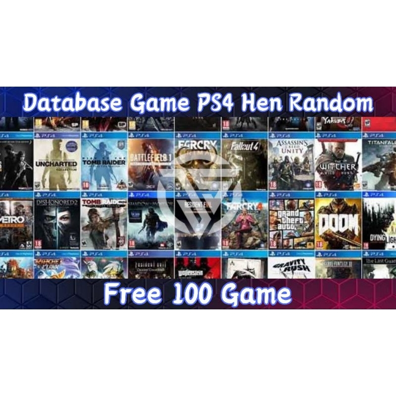200+ GAME PS3 - PS4 RANDOM (PS3 & PS4 HEN)
