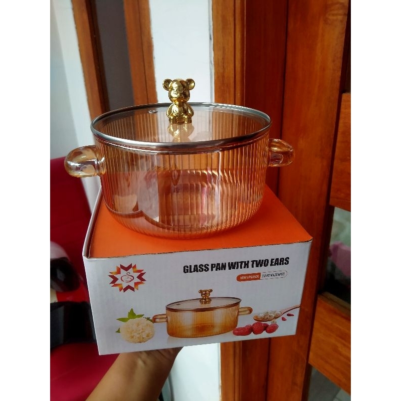 panci kaca tahan panas