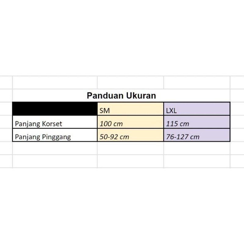 Tahan Lama  Sewa Korset Mamaway