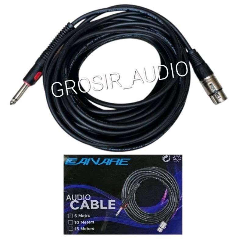 KABEL MIC CANARE 10M ,KABEL AKAI TO CANON CANARE 10METER  ,CANARE 10M