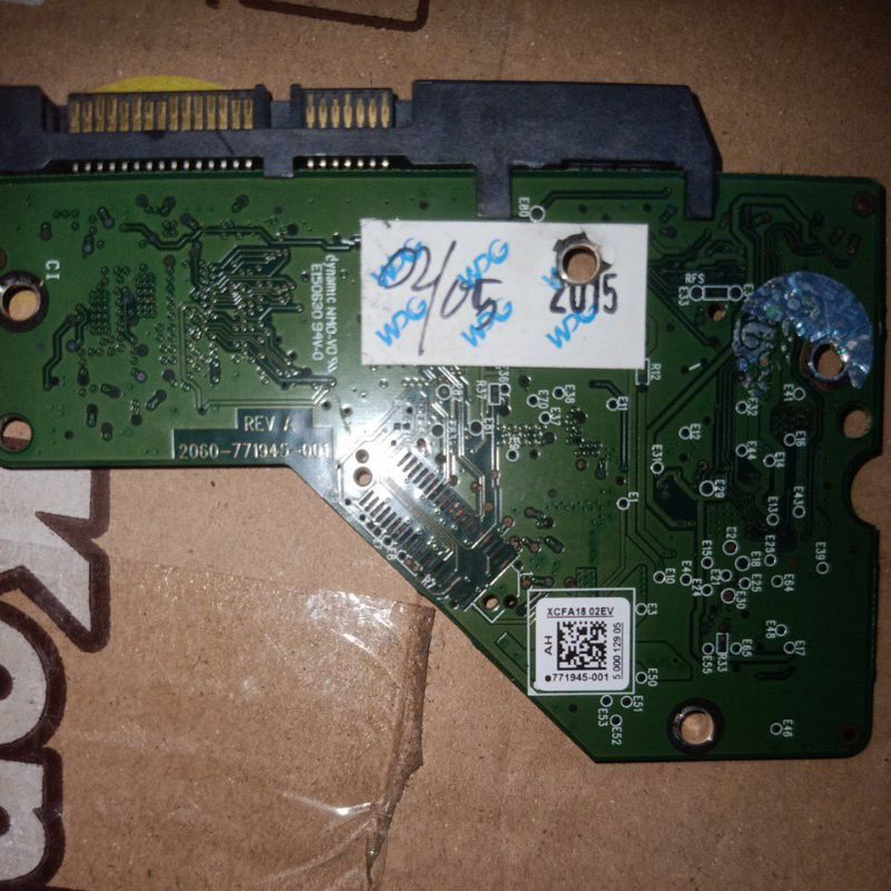 PCB Hardisk Western Digital WD20PURX 2060-771945-001 Rev A
