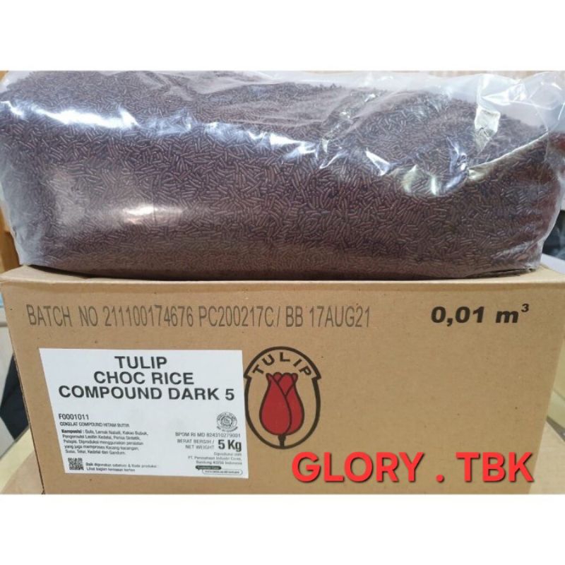 

mesis tulip choco rice 5kg / mesis tulip coklat 5kg