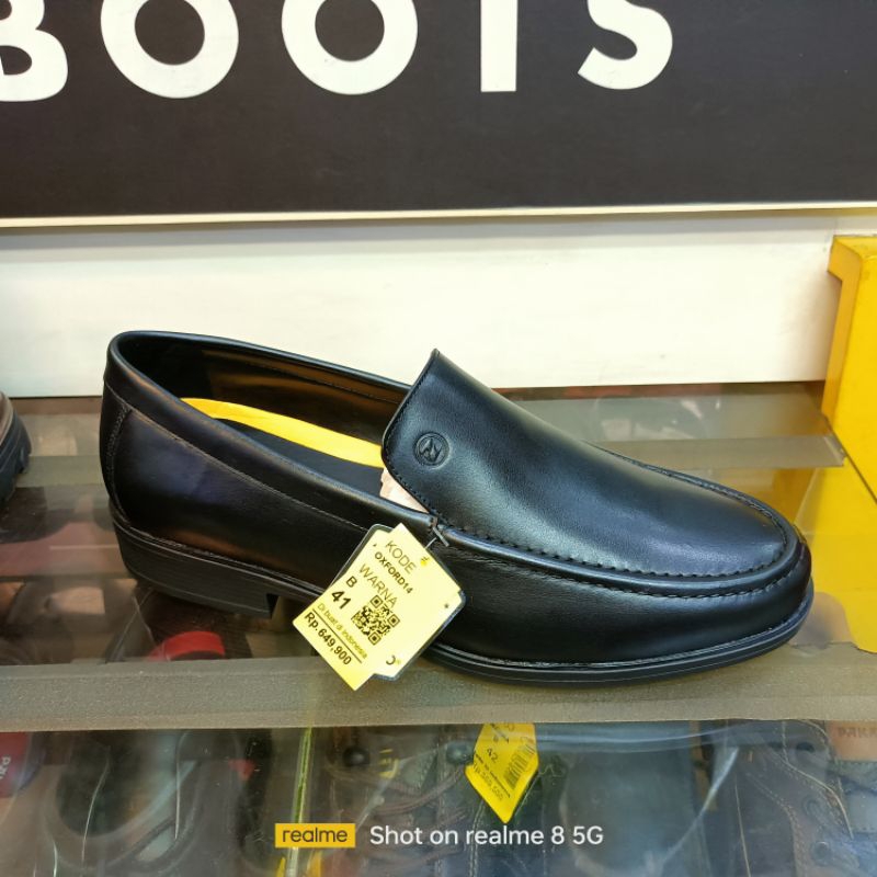 SEPATU KULIT PAKALOLO OKFORD 14 SEPATU PANTOFEL PRIA