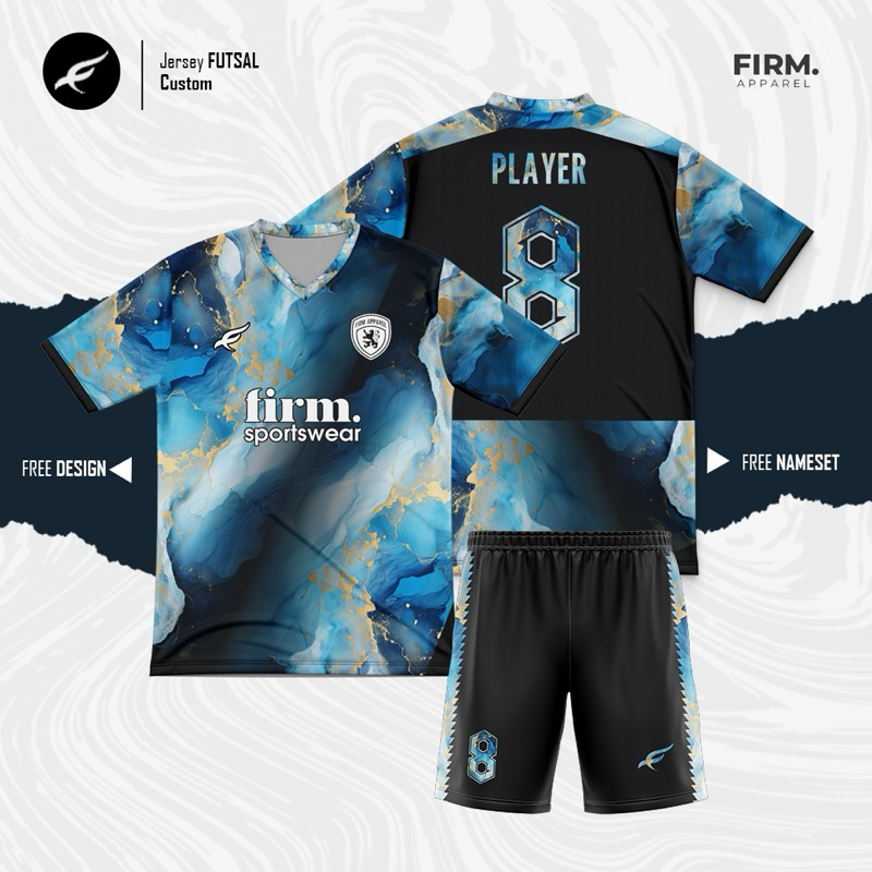 JERSEY FUTSAL & SEPAKBOLA CUSTOM (FREE DESIGN)