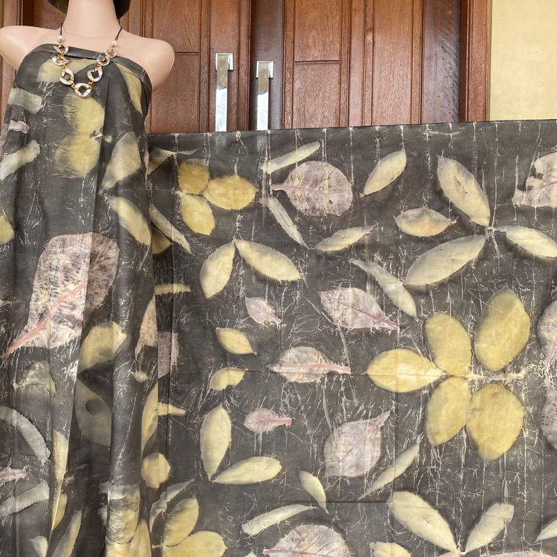 Kain Ecoprint Katun Jepang