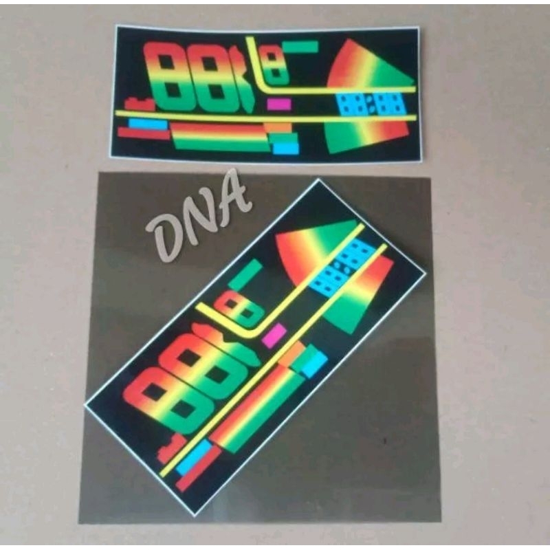 Paket Stiker Lcd Speedometer YAMAHA R25/MT25 OLD LAMA