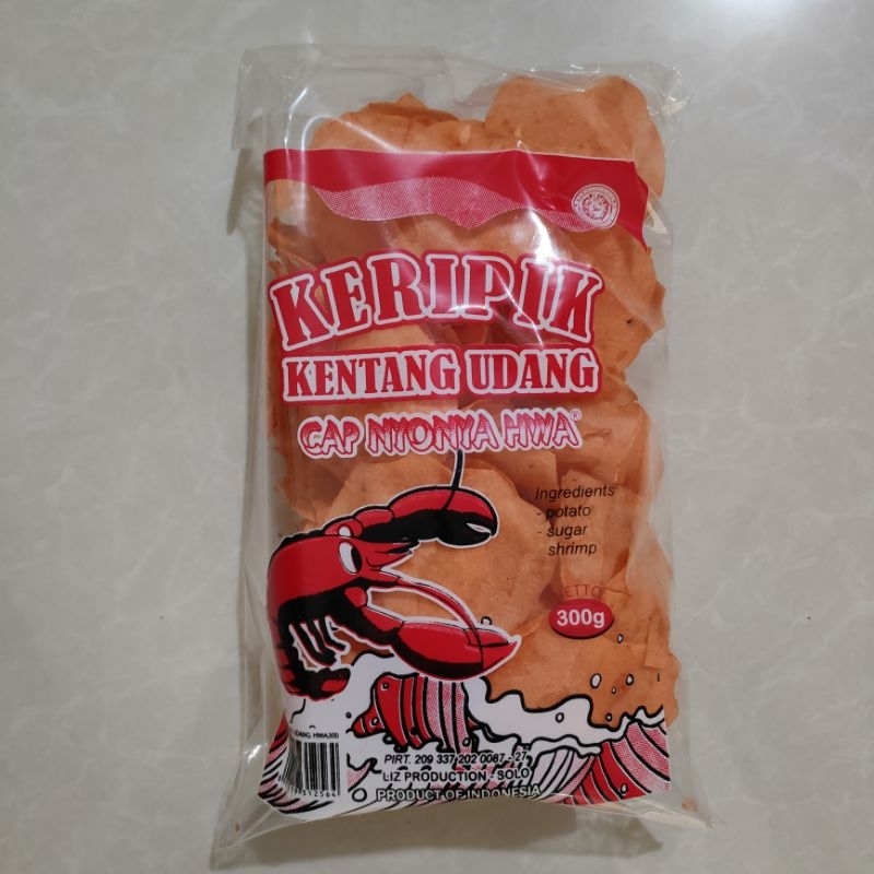 

Keripik Kentang Udang Ny HWA