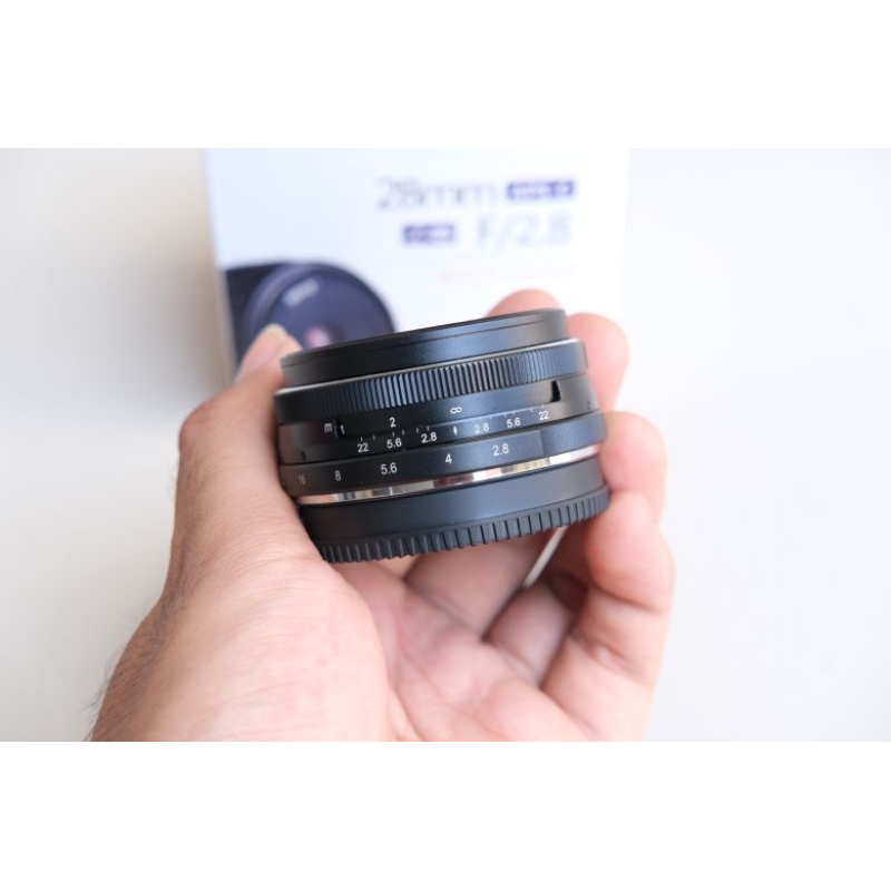 MEIKE 28MM F2.8 LENSA FIX MEIKE FUJI SONY BEKAS MEIKE 28MM BUKAN MEIKE 35MM