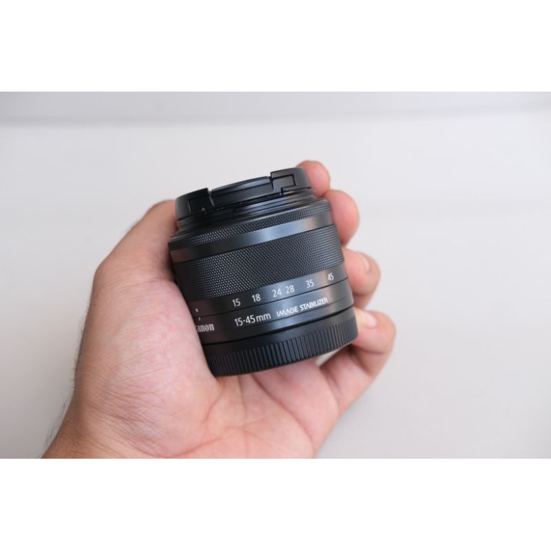 CANON 15-45MM STM CANON EFM 15-45MM LENSA KIT CANON MIRRORLESS BEKAS NORMAL MULUS