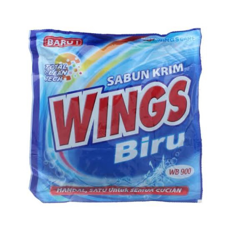 WINGS SABUN CREAM BIRU WB900