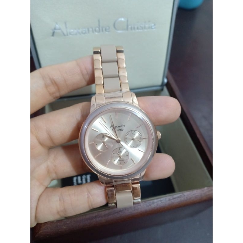 Jam Tangan Wanita Alexandre Christie AC2938 Original