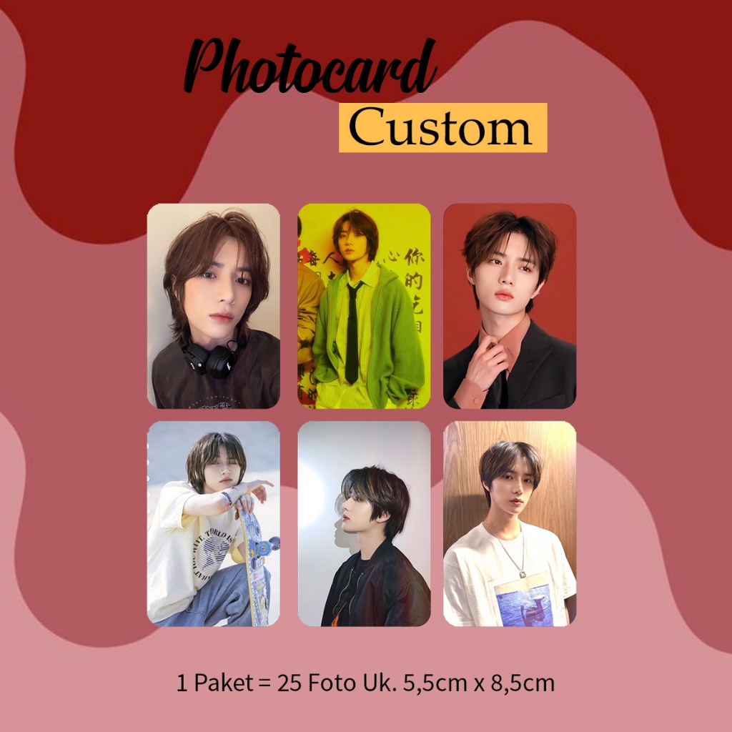 Photocard Custom 25 Foto | Kertas Art Paper 310 gsm