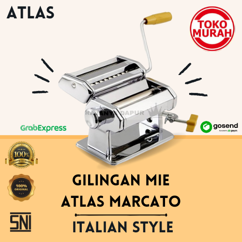 Pasta Machine/Mesin Penggiling/Gilingan Mie ATLAS MARCATO ItalianStyle
