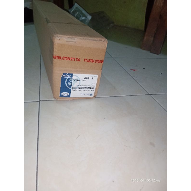 knalpot Astrea grand original merk aspira