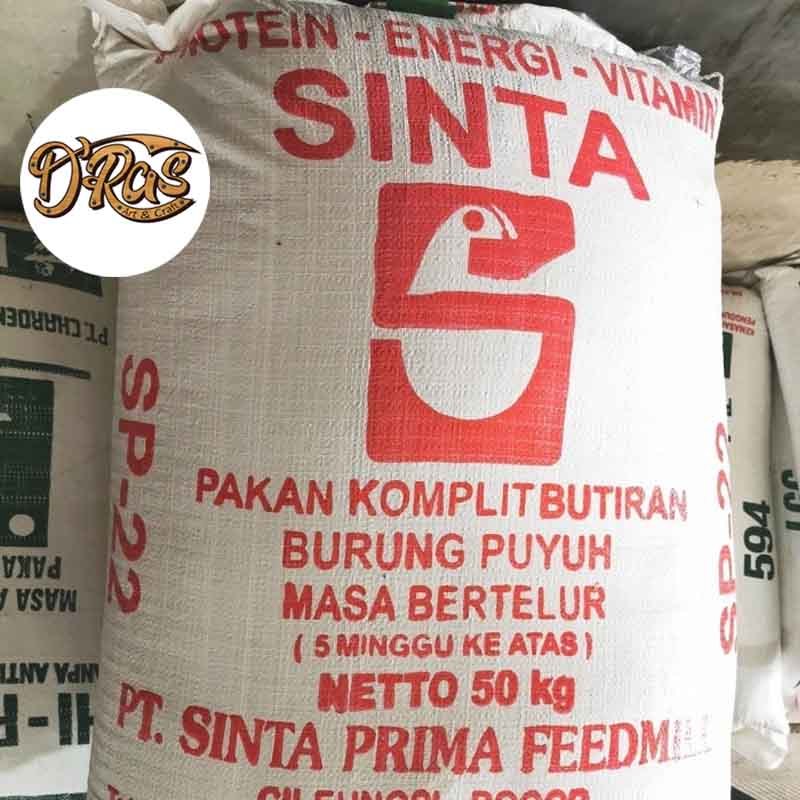 pur puyuh SP 22 Pakan Burung Puyuh Merek Sinta Sp22 10Kg