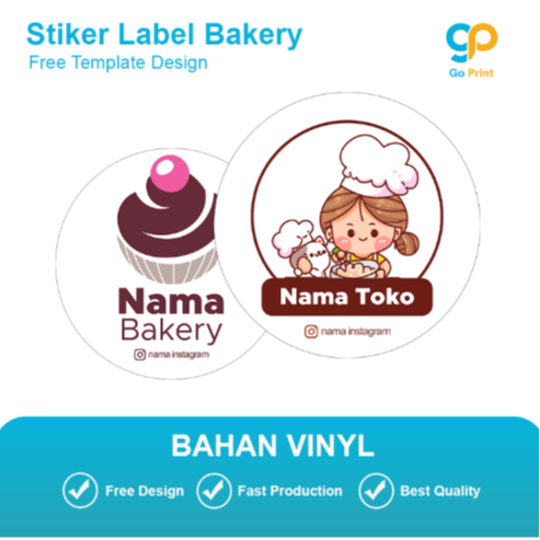 

STIKER LABEL BAKERY | STIKER KUE | STIKER OLSHOP MAKANAN