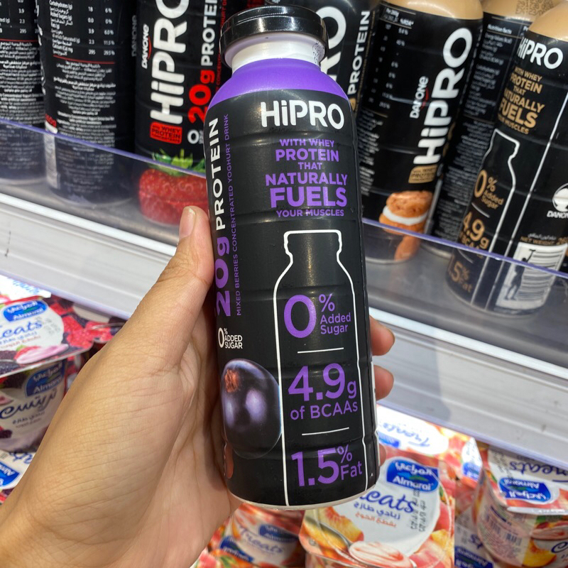 

hipro blueberry drink with whey protein