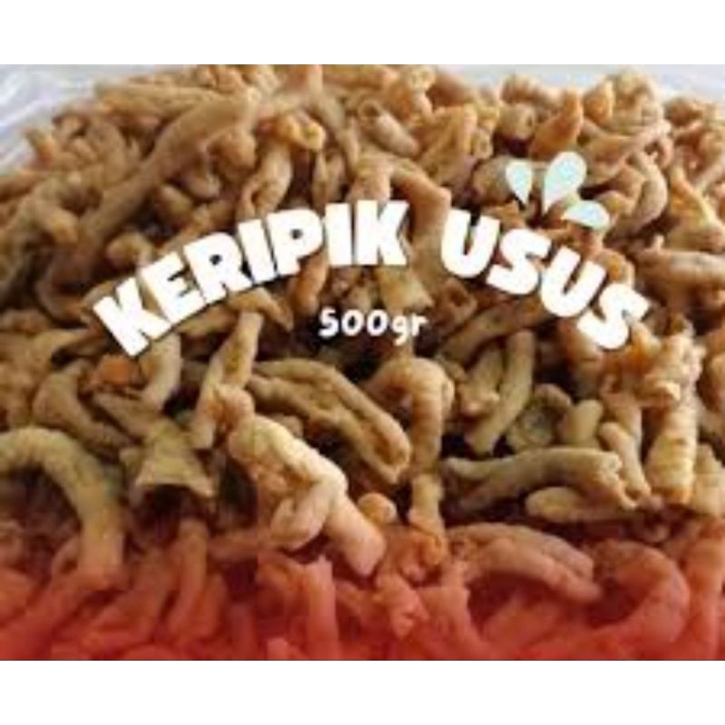 

kripik usus enak,renyah,gurih dan higinis