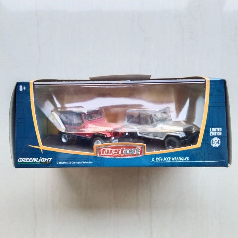 Greenlight 1987 Jeep Wrangler First Cut Sealed