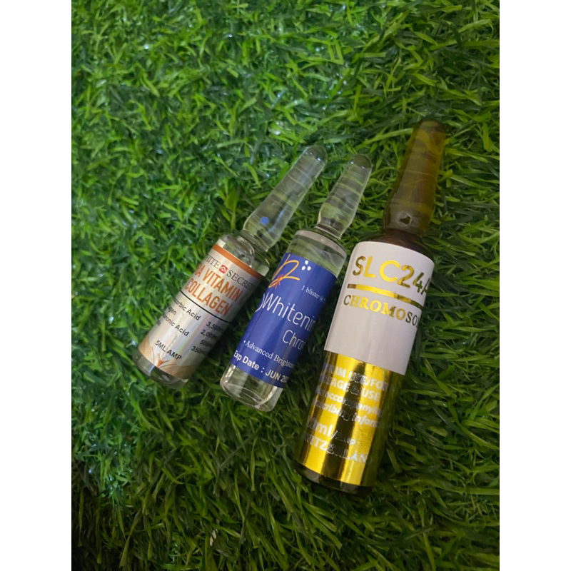 Slc chromosom gold 10 ml / whitening booster 5 ml  / chromosome booster / infus whitening