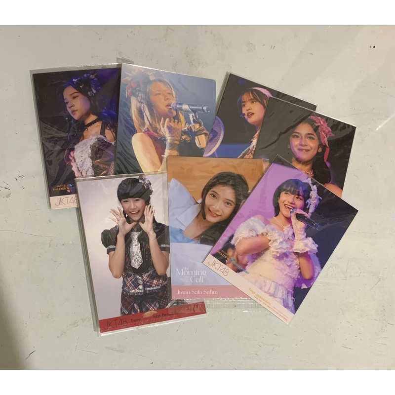 WTS PC JKT48 GRACIA RAISHA ADEL FIONY PHOTOCARD PP PHOTOPACK OFFICIAL [BACA DESKRIPSI]