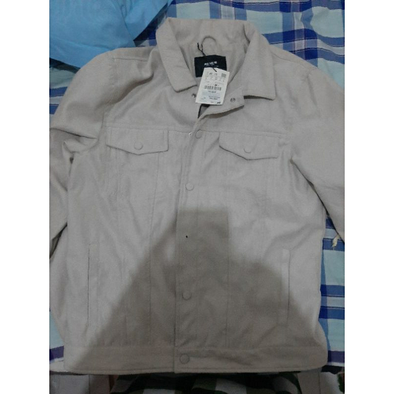 Jacket Suede Pull&Bear Trucker