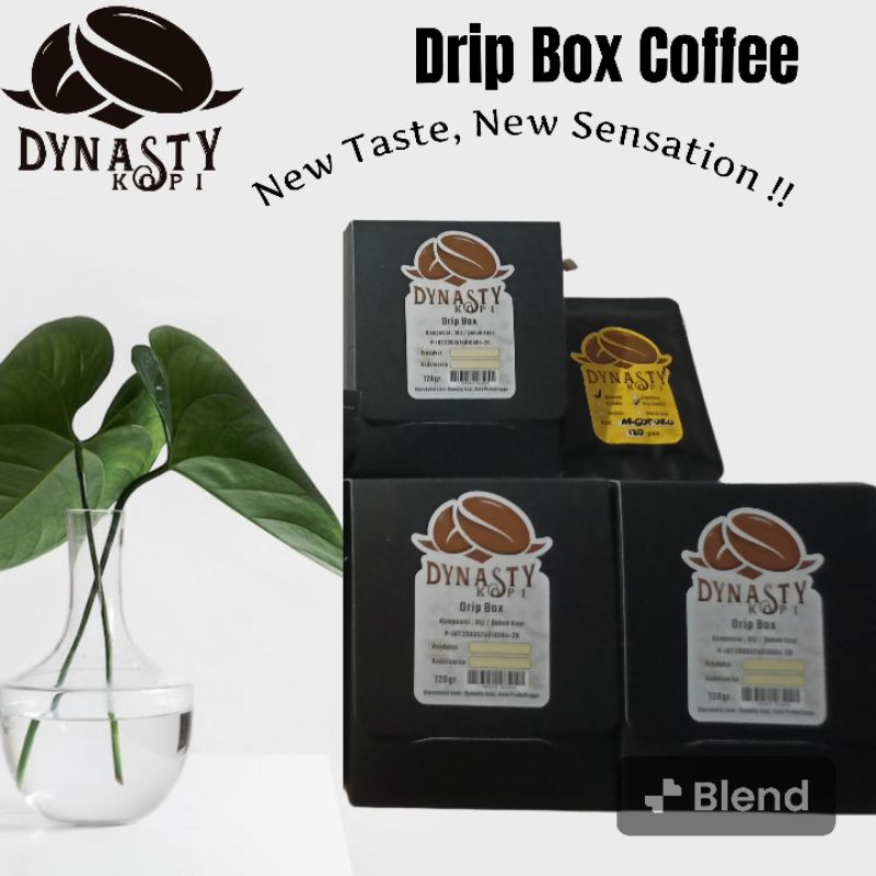 

Drip Box Dynasty Espresso Blend dan Robusta