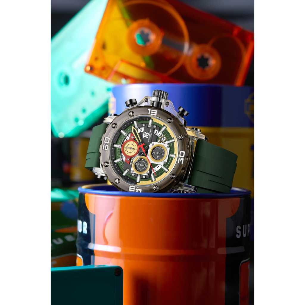 JAM TANGAN T5 ORIGIANL CHRONOGRAPH T5 H 4043 G