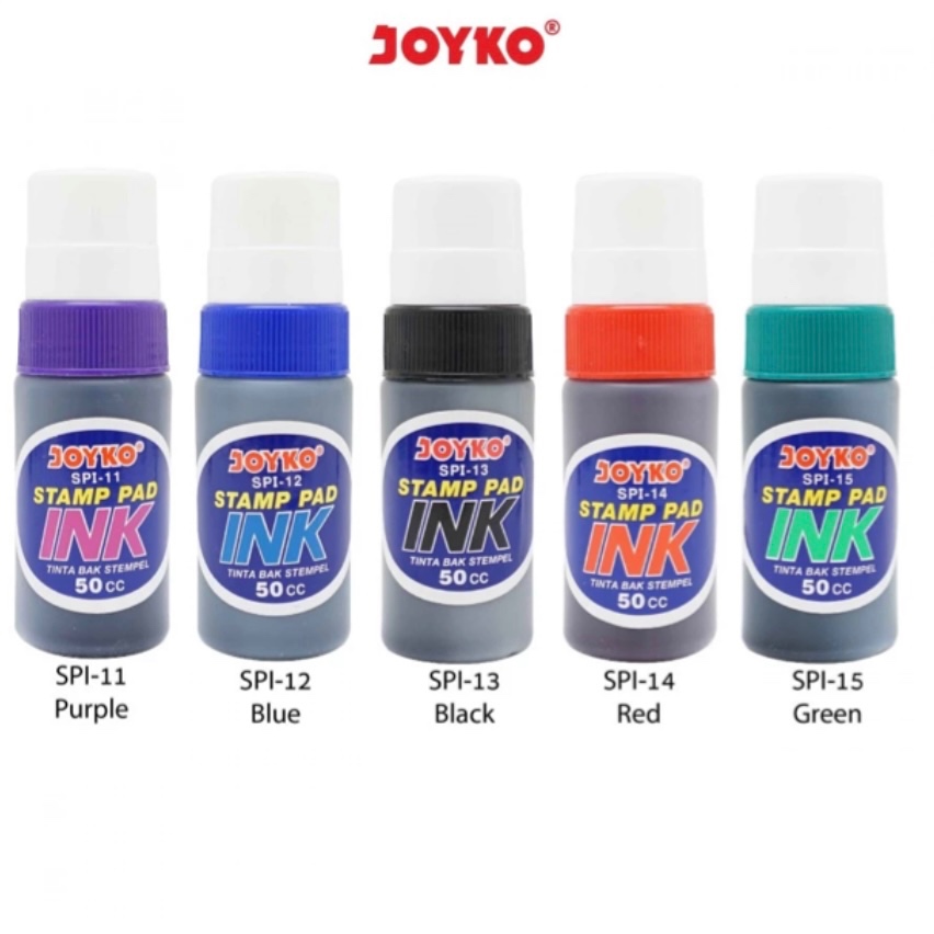 

Joyko SPI-11 12 13 14 15 Stamp Pad Ink Tinta Stempel [ Refill ]