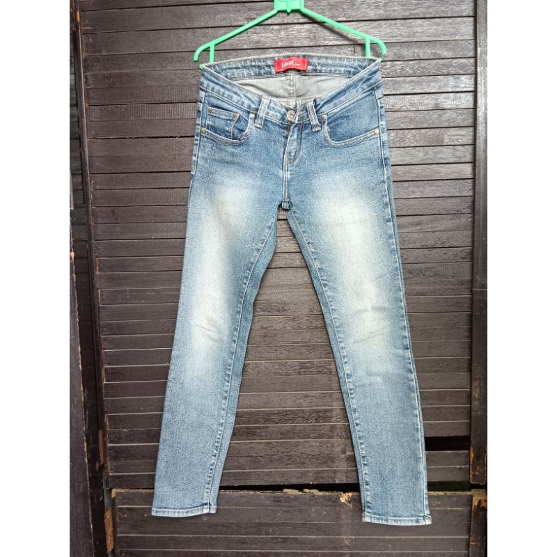 Logo Jeans 1980 ORI - Celana Jeans Wanita Preloved