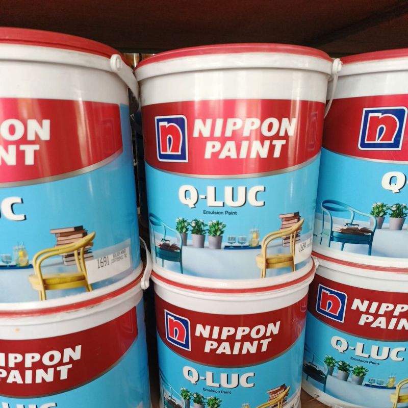 Cat tembok nippon paint Qluc @5kg