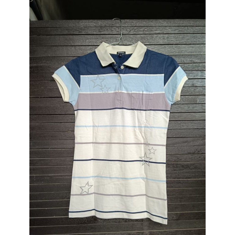 Nevada ORI - Kaos Berkerah Wanita Preloved