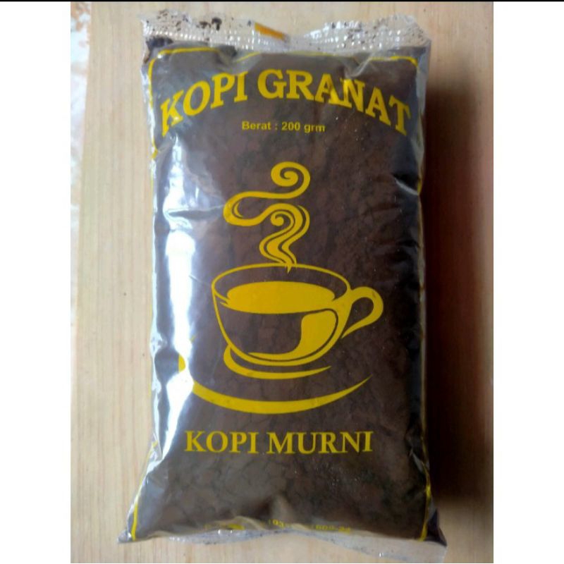 

Kopi Granat asli khas Sarang Rembang Jateng// Kopi lelet Jateng// Kopi bubuk