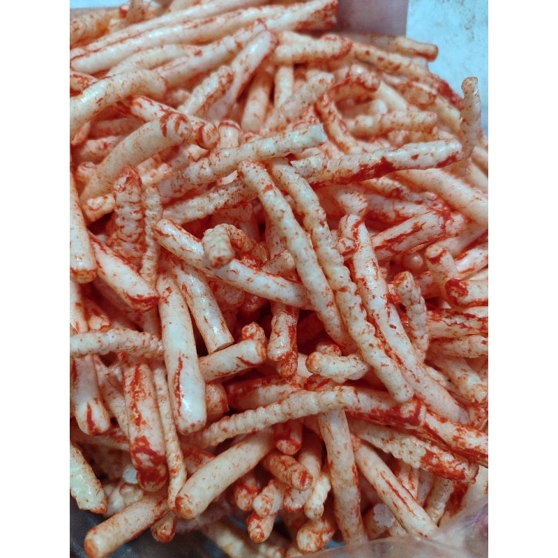 

cemilan stick pedas balado dan BBQ 100gr