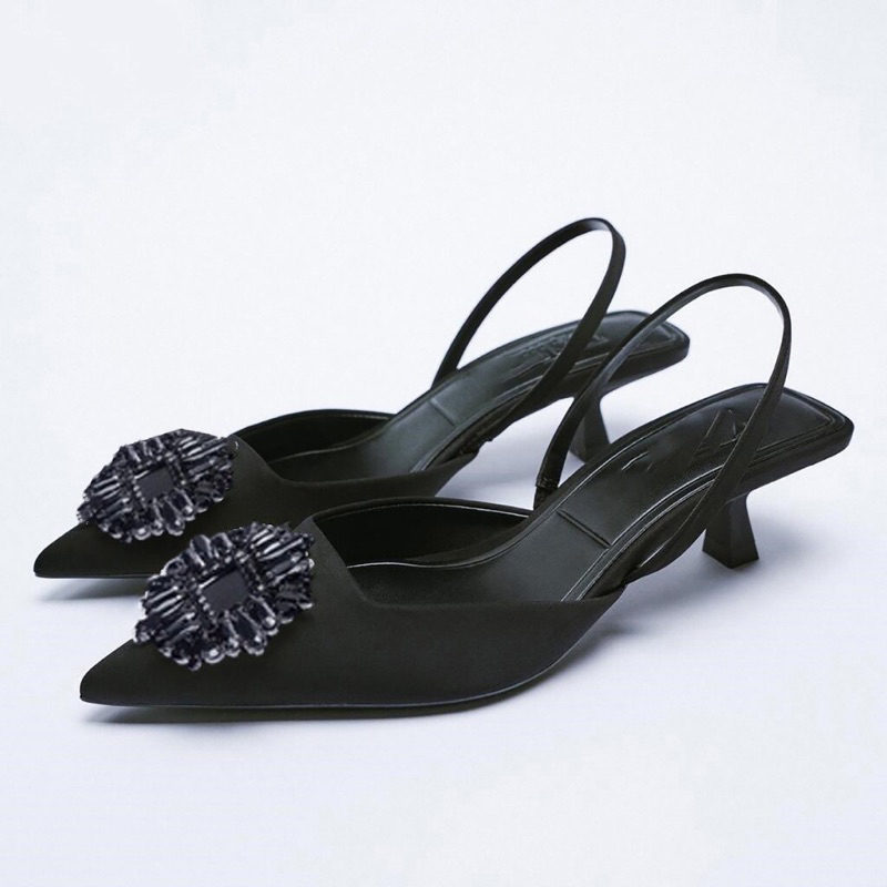 Ay00 Sepatu Heels Wanita Zara Heels 3cm Sepatu Heels Terbaru Wanita Sepatu Heels Kondangan Wanita