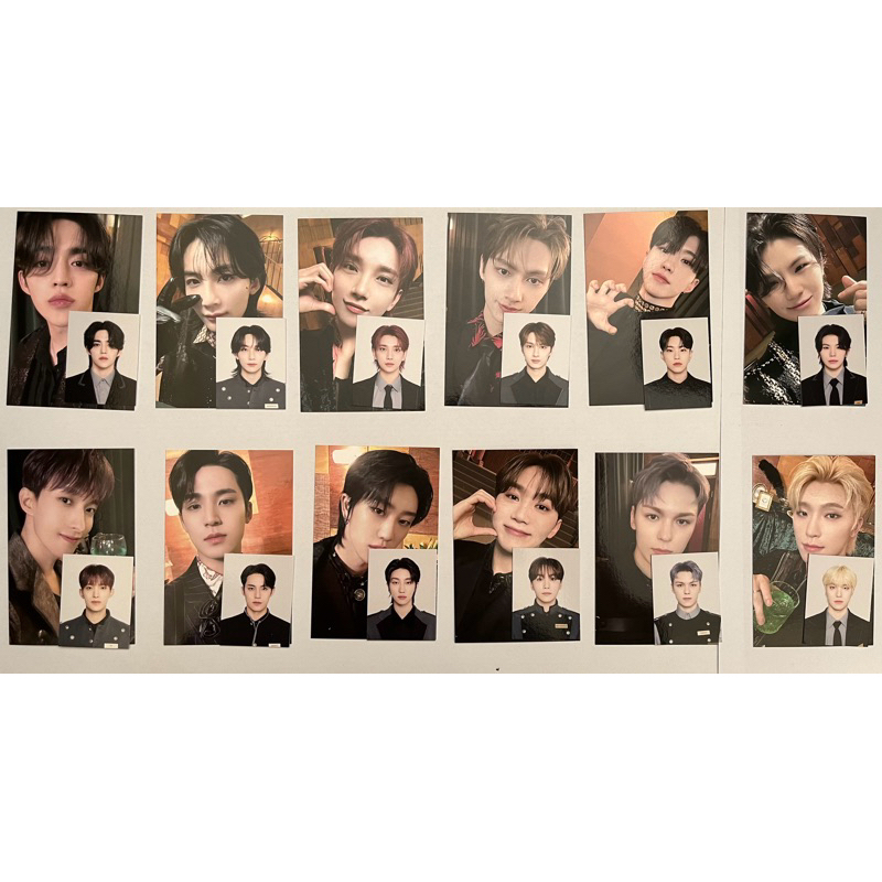 Photocard Seventeen Membership kit SVT Hotel