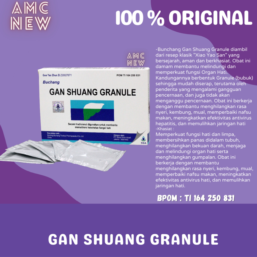 Buchang Ganshuang granule buchang gan shuang granule obat hepatitis