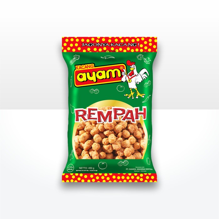 

Kacang Ayam Rempah 450 gram Cemilan Khas Makassar