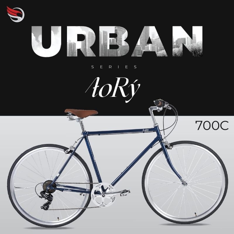 Sepeda Roadbike Commuter Hybrid Urban Element TORY FRC 52 Balapa 700C