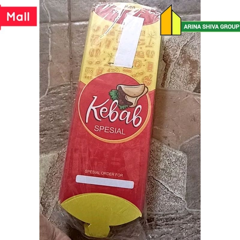 

150 LEMBAR KERTAS KEBAB TARIKAN BAHAN IVORI PUTIH UKURAN 24 × 9,2 CM HIGH QUALITY TEBAL PRODUK TERBARU | KOTAK KEBAB IVORI PUTIH KEKINIAN | DUS KEBAB VIRAL TIKTOK | KEMASAN KEBAB | BOX KEBAB 150 PCS MURAH | TOKO KEBAB OFFICIAL | SHIVACORP 8390