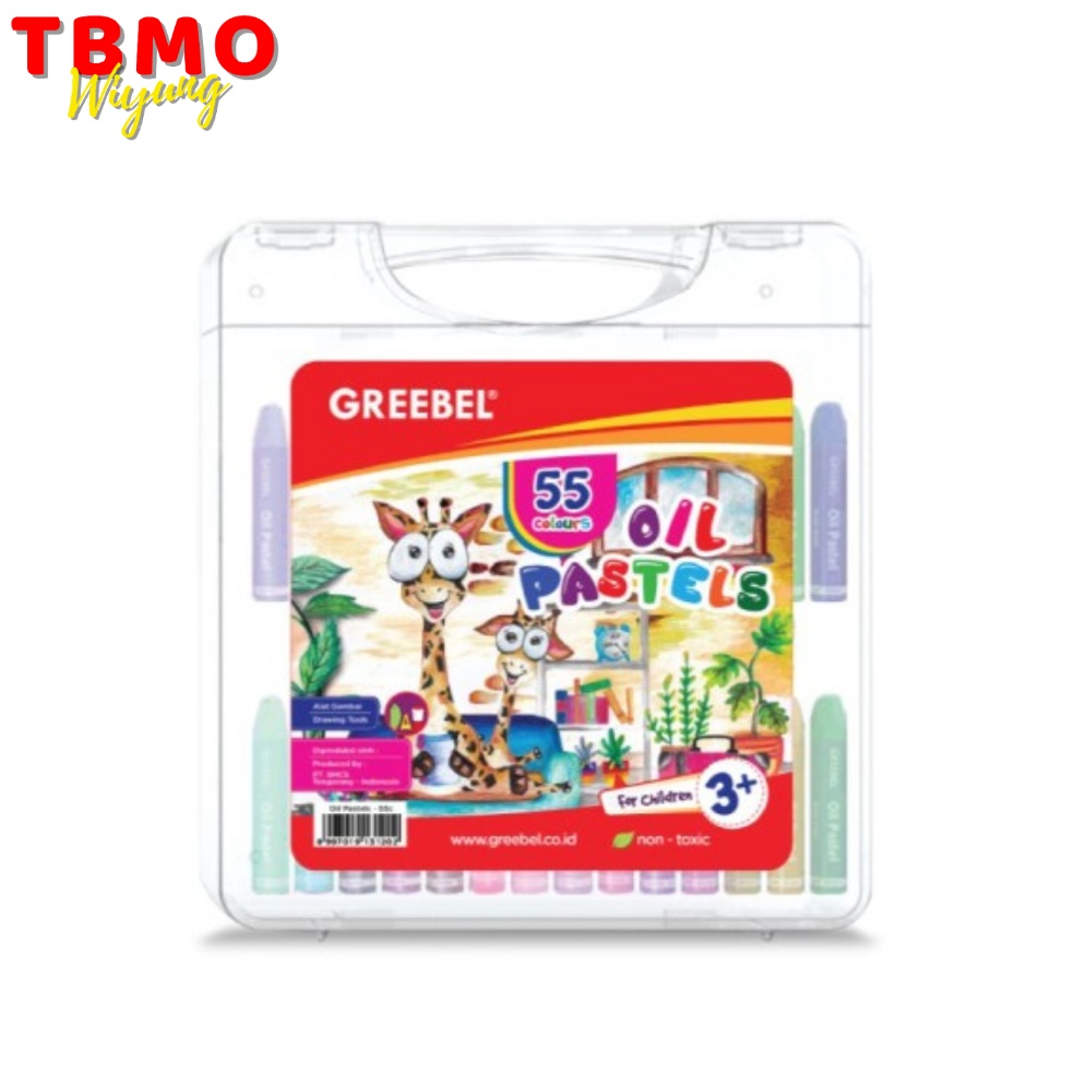 

ART V37I TBMO Oil Pastel Crayon Greebel 55 Warna