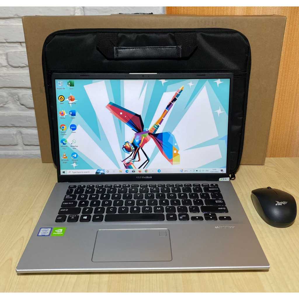 Laptopkulo_Laptop Asus Vivobook Dual Vga Silver