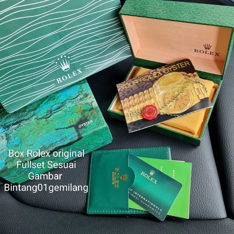 Kotak Jam Tangan Rolex / Box Rolex / Dus Rolex Fullset / Box Rolex Original / Box Rolex Import