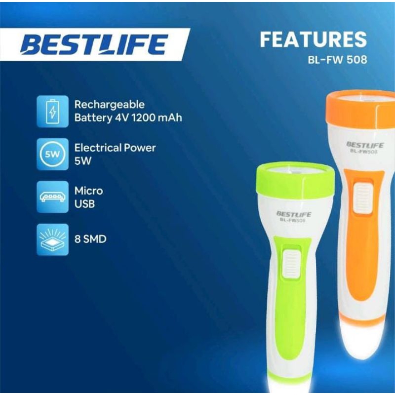 BESTLIFE SENTER TANGAN 5 WATT BLF 508