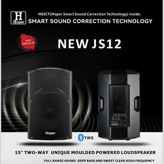 Huper JS12/ JS 12/ JS-12 New Speaker Aktif 15 Inch Original