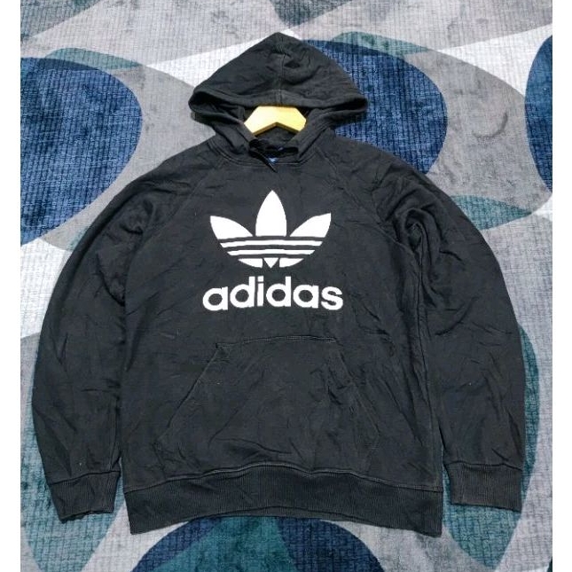 Hoodie Nike Trifoil 3Foil hitam putih second